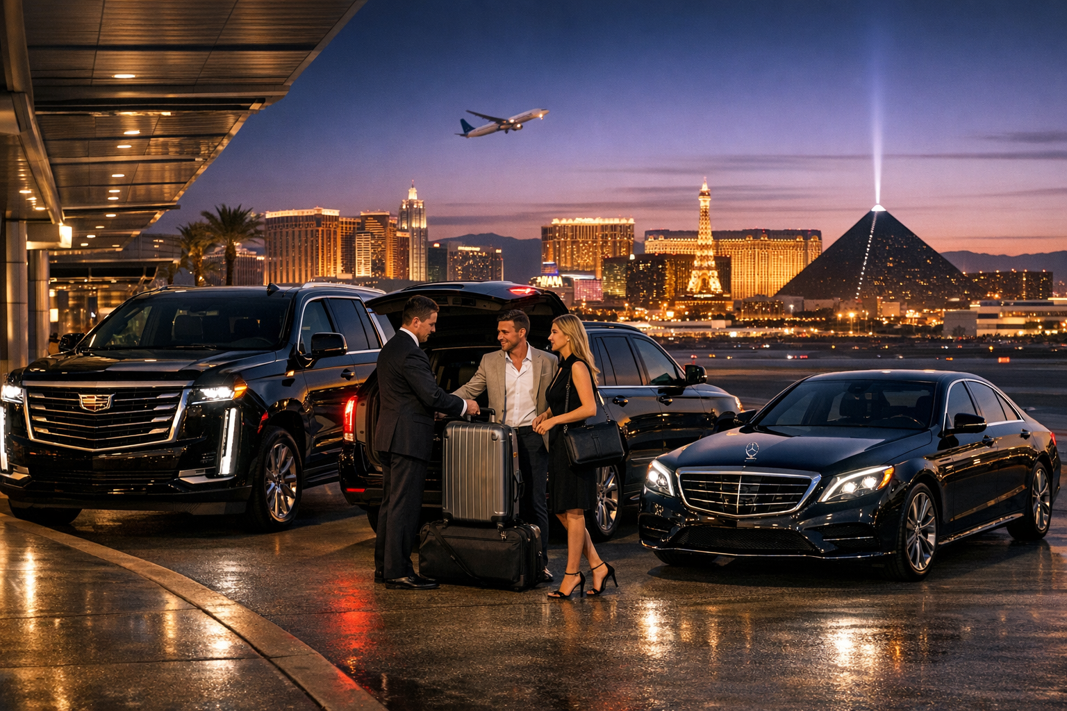 Airport Pickup Las Vegas: Luxury Airport Transfers with Xclusivlivery