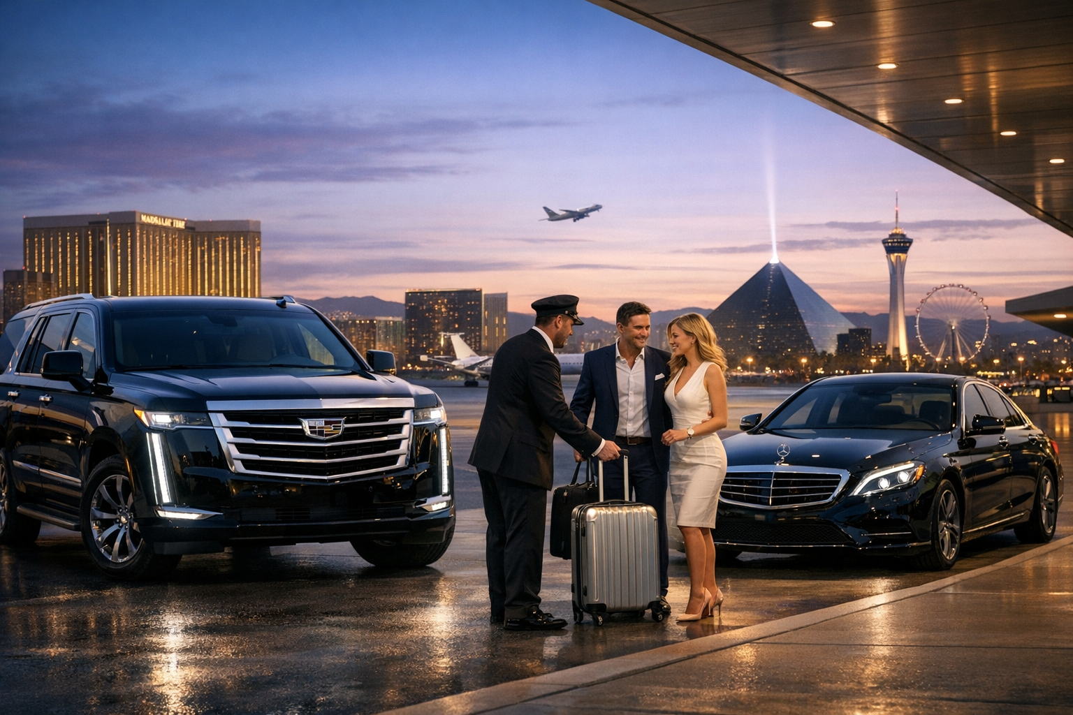 Airport Pickup Las Vegas: Luxury Transfers From Harry Reid to The Strip