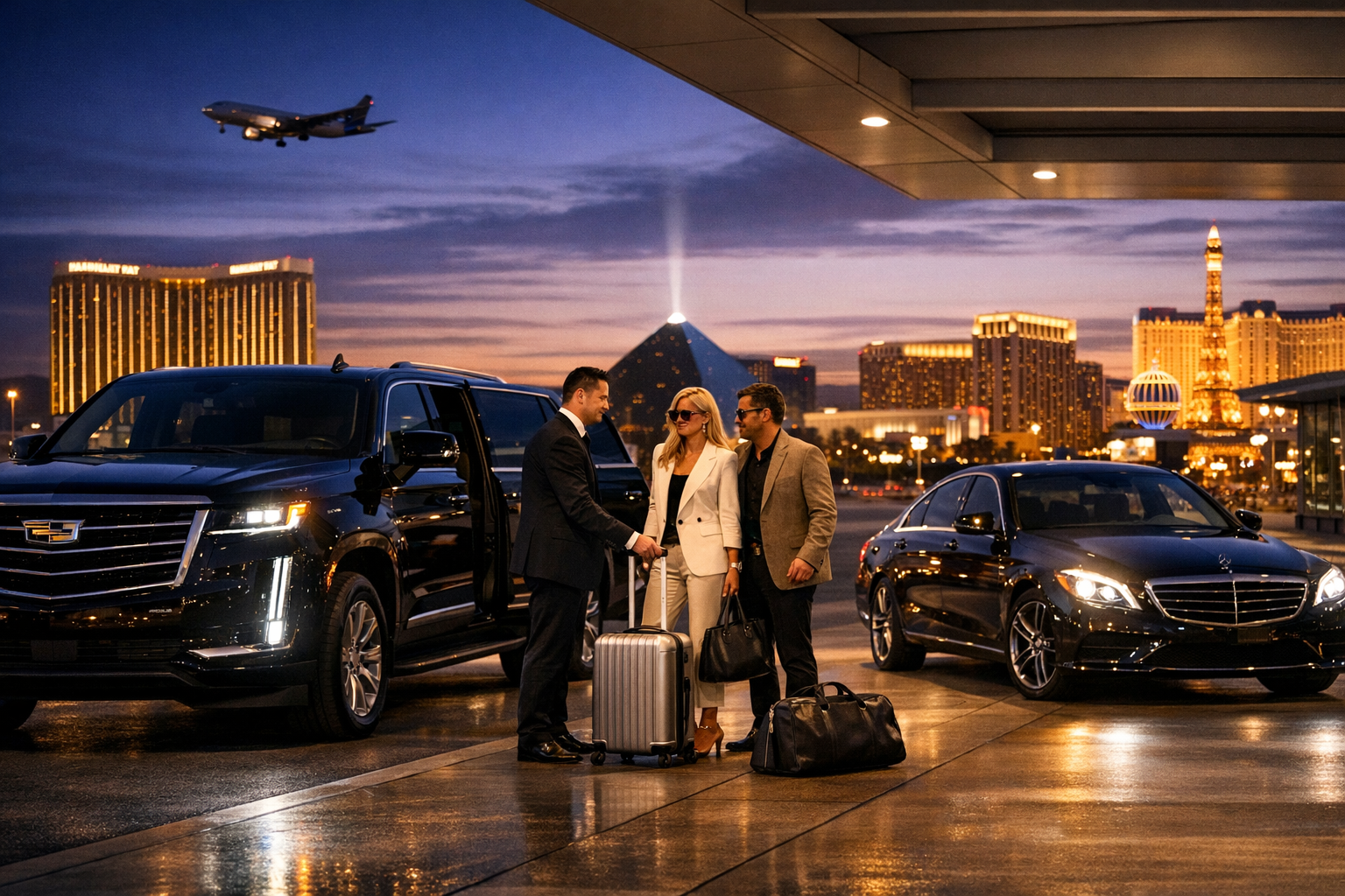 Airport Pickup Las Vegas: Luxury Rides From Harry Reid to The Strip with Xclusivlivery