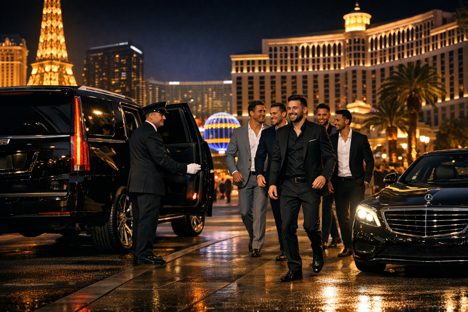 Bachelor Party Transportation Las Vegas: Luxury Group Rides with Xclusivlivery