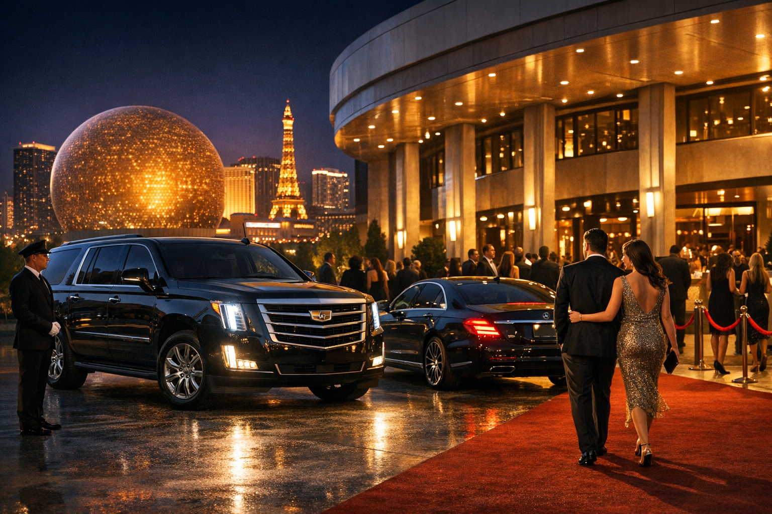 Concert Transportation Las Vegas: Luxury Rides to The Strip, Sphere, and Beyond