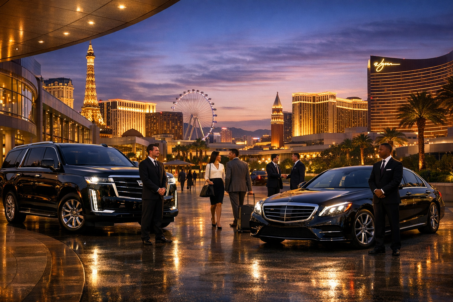 Convention Transportation Las Vegas: Luxury Group and Executive Rides with Xclusivlivery