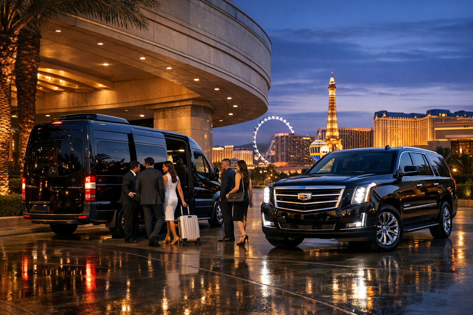 Group Transportation Las Vegas: Luxury Travel for Airports, Events, and VIP Nights Out