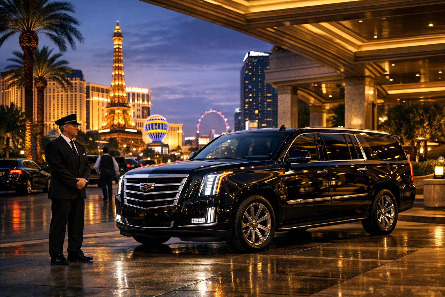 Hourly Chauffeur Las Vegas: Luxury Rides for Airport Travel, Nightlife, Conventions, and VIP Service