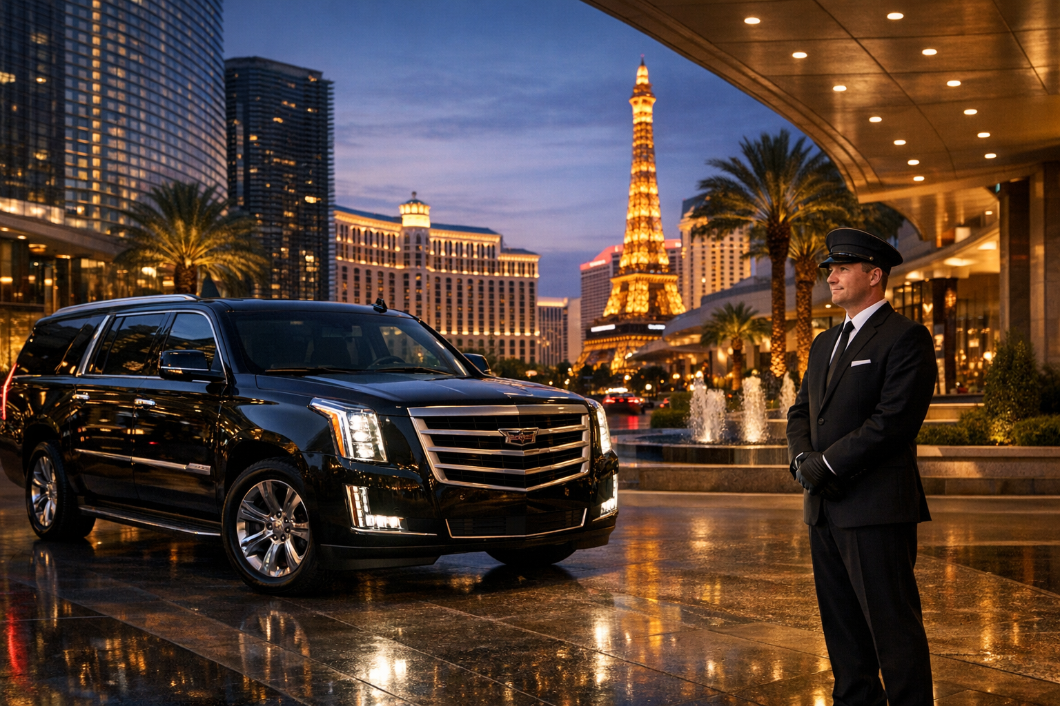 Hourly Chauffeur Las Vegas: Luxury Transportation for the Strip, Airport, Conventions, and VIP Travel