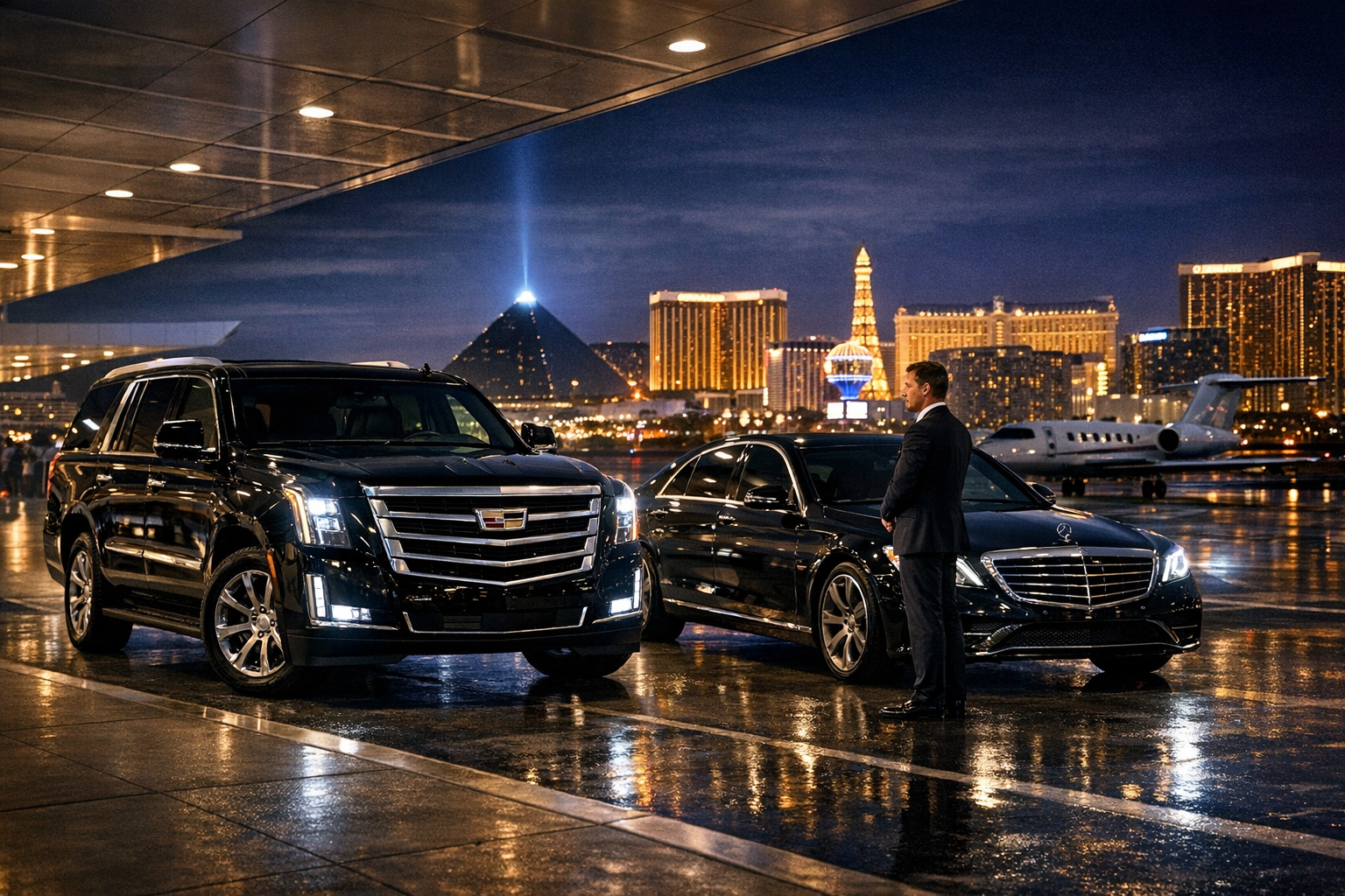 Luxury Airport Transfer Las Vegas: VIP Rides to and from Harry Reid with Xclusivlivery
