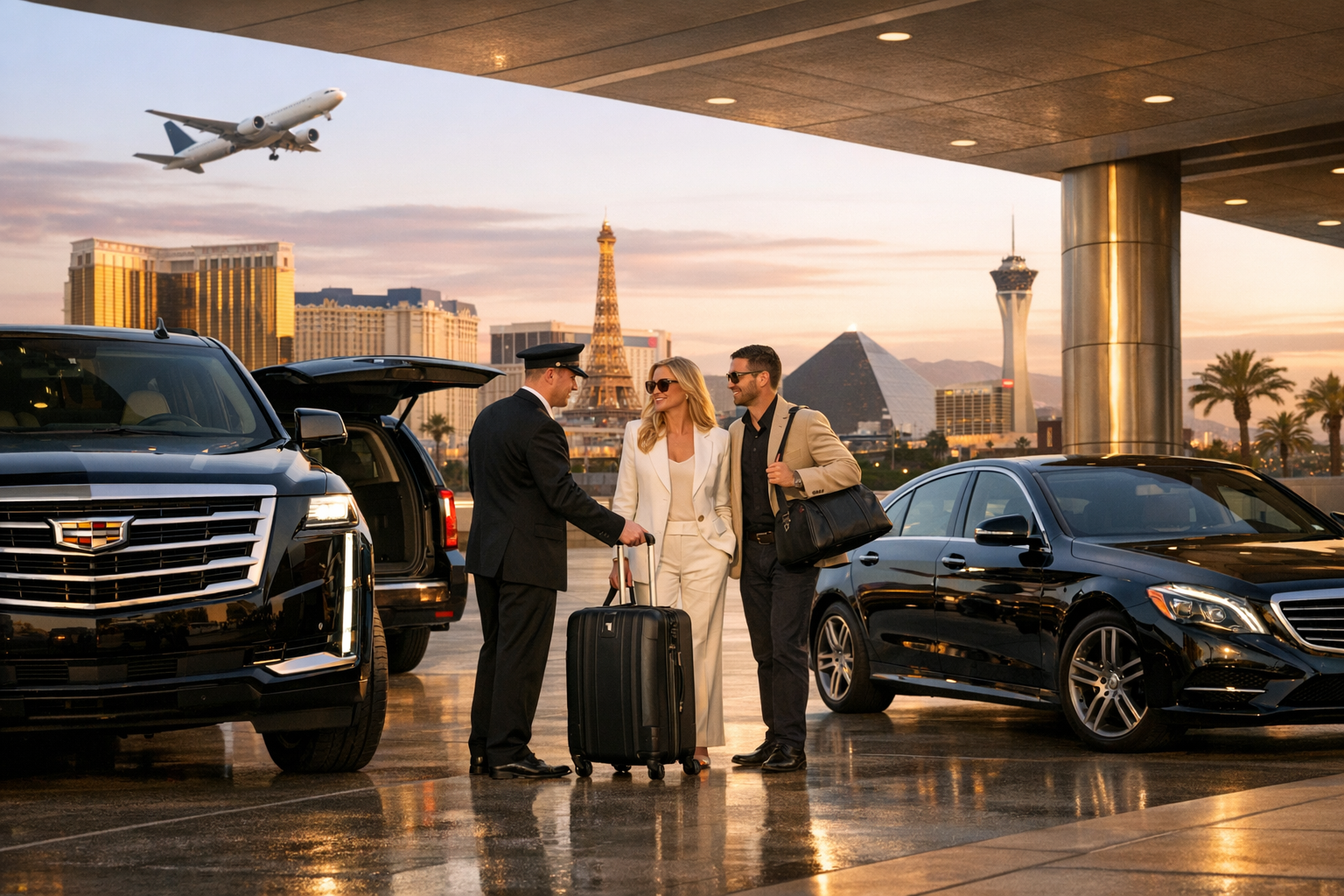 Luxury Airport Transfer Las Vegas: Private Chauffeur Service by Xclusivlivery