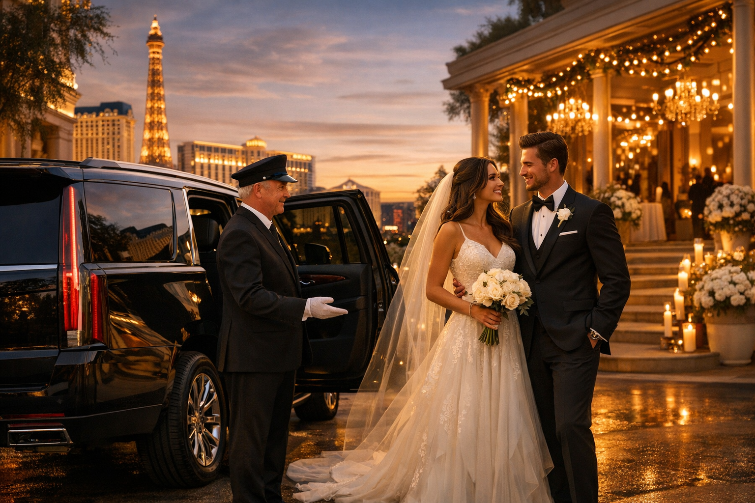 Wedding Transportation Las Vegas: Luxury Rides for a Seamless Wedding Day